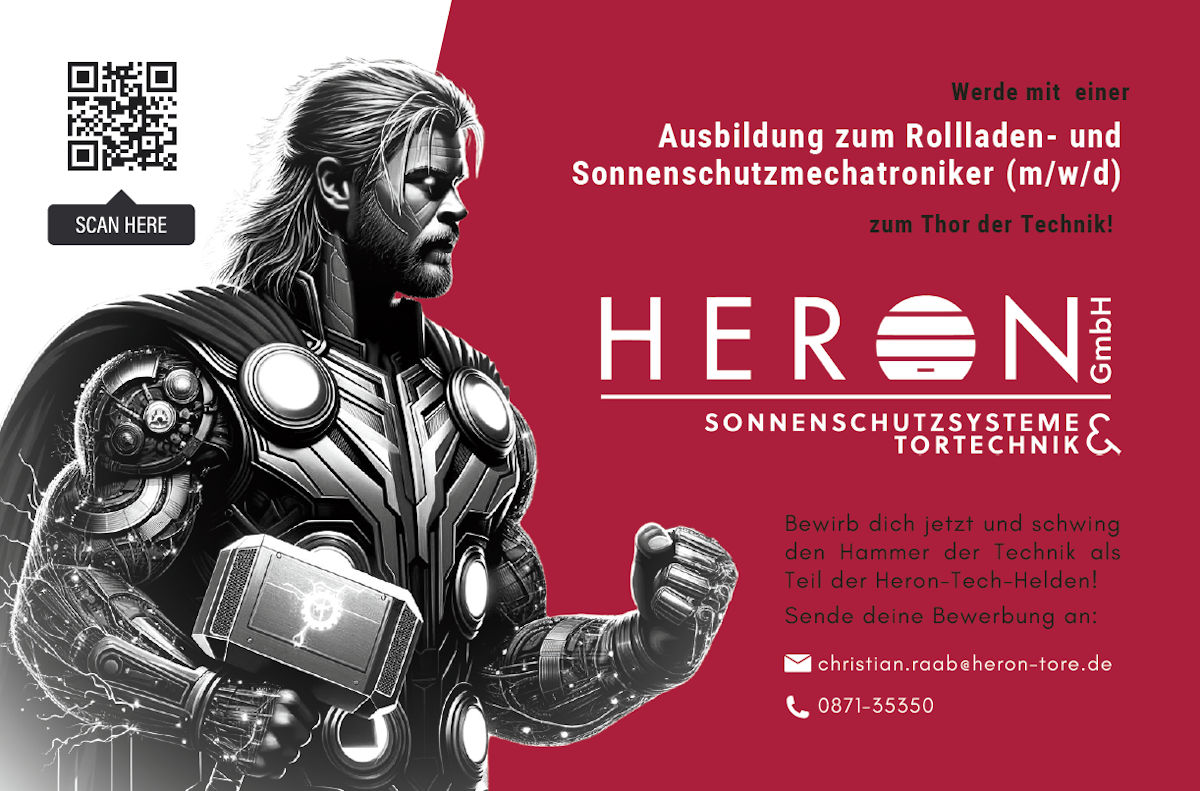 Ausbildung zum Rollladen- und Sonnenschutzmechatroniker (m/w/d)